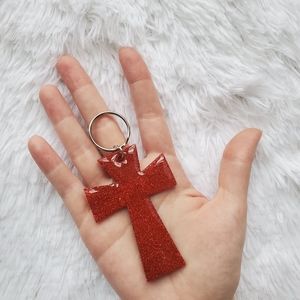 Cross Keychain